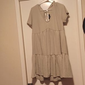 Plus size mini dress